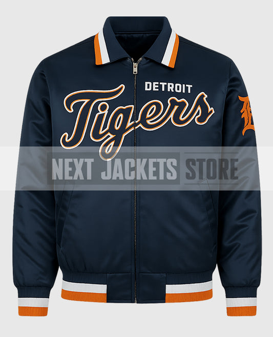 Detroit Tigers Varsity Blue Jacket