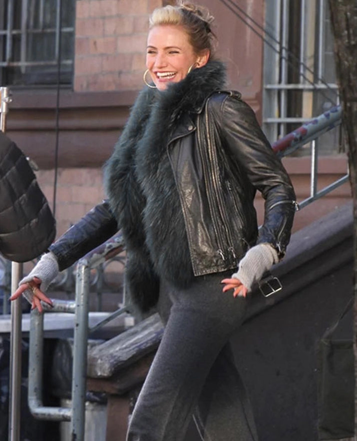Cameron Diaz Annie Leather Jacket