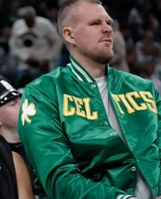 Boston Celtics Kristaps Porzingis Jacket