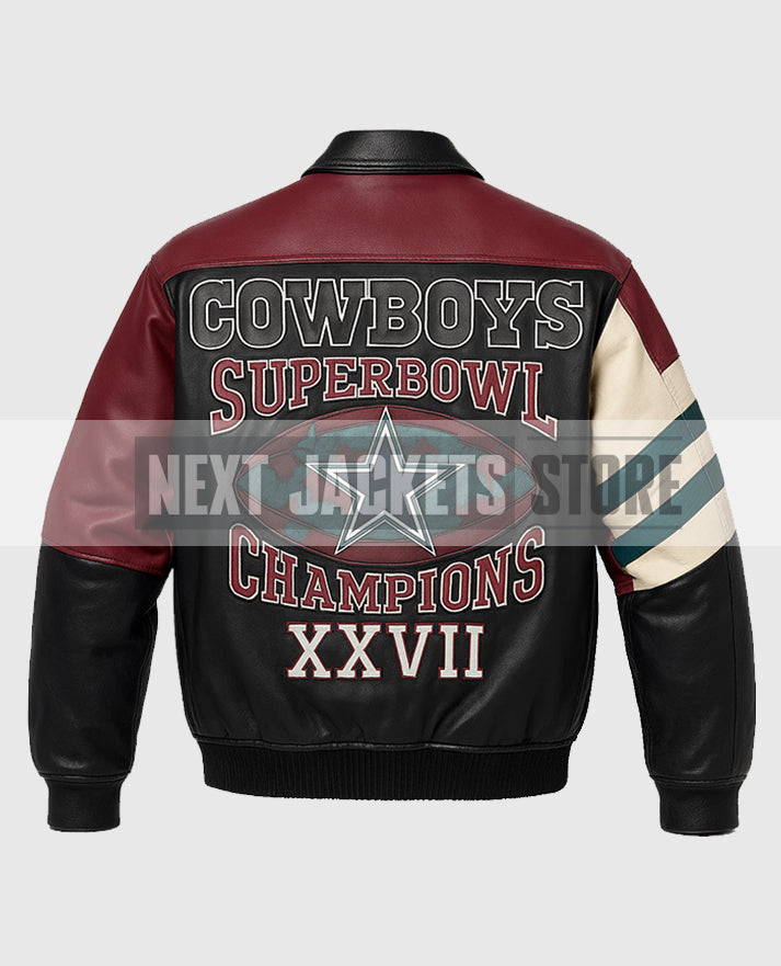 Jeff Hamilton Dallas Cowboy Leather jacket