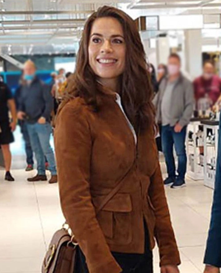 Hayley Atwell Mission Impossible Leather Jacket