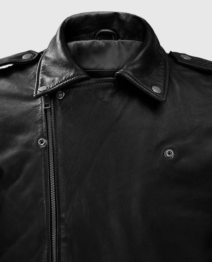 Men's Riding Black Rutland Leather Jacket