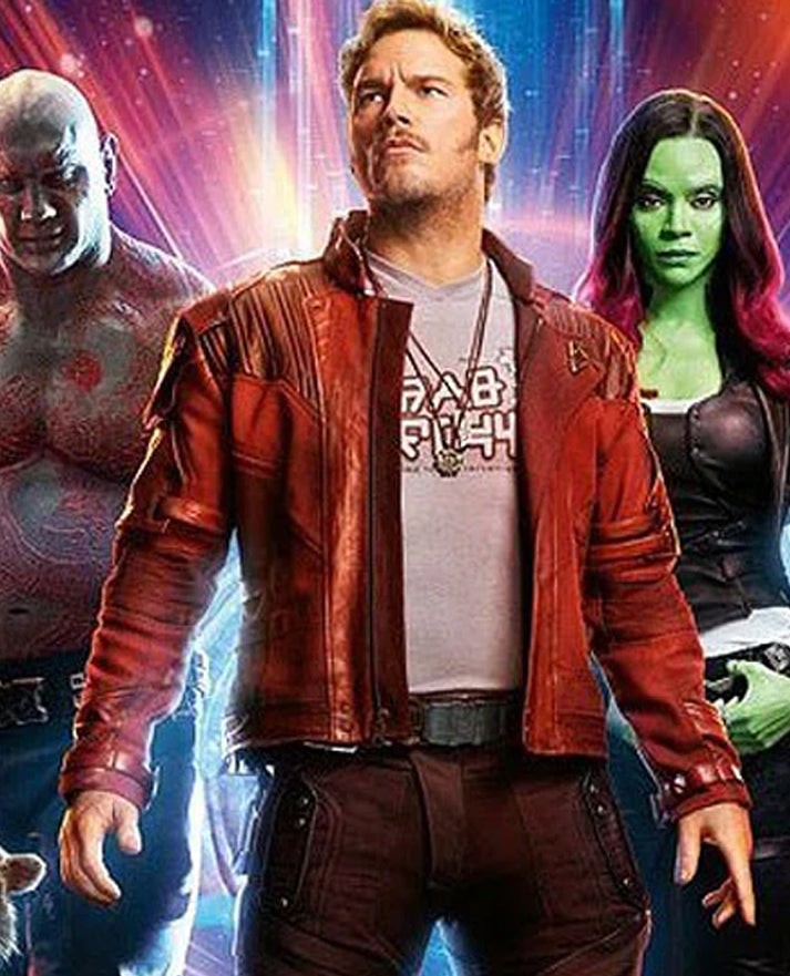Guardian of the Galaxy Star Lord Leather Jacket