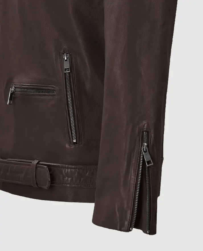 Men's Riding Brown Rutland Leather Jacket