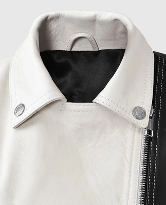 Women's Moto Twister Leather Jacket