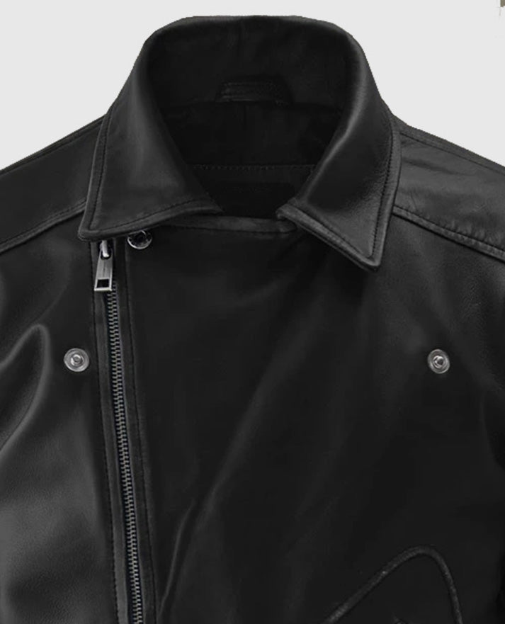 Men's Biker Street Style Leather Jacket