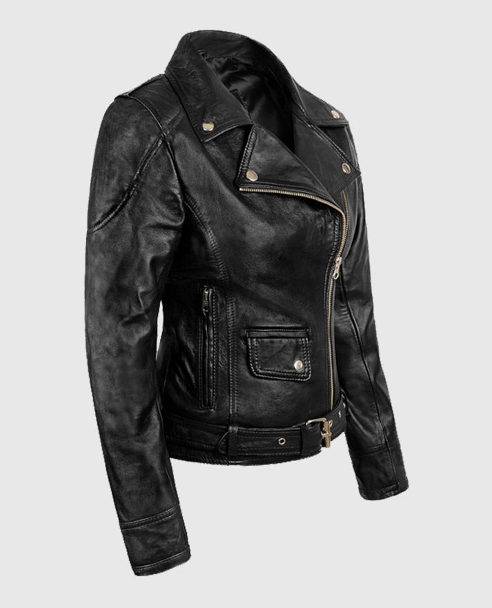 Sarah Connor Terminator Genisys Leather Jacket