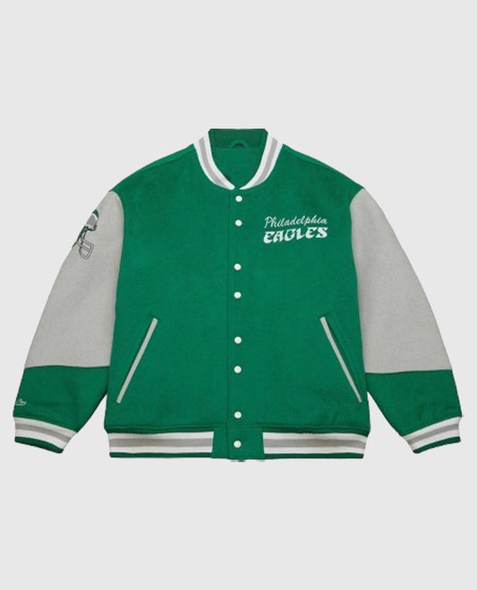 90s Philadelphia Eagles Letterman Jacket