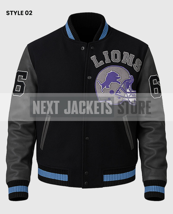 Axel Foley Detroit Lions Jacket