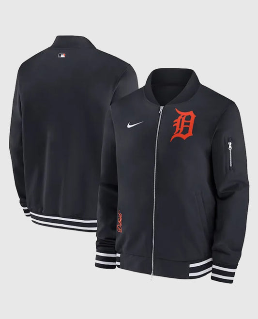 Detroit Tigers Bomber Full-Zip Jacket