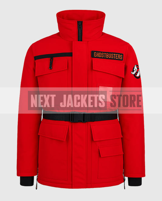 Frozen Empire Ghostbusters Red Jacket