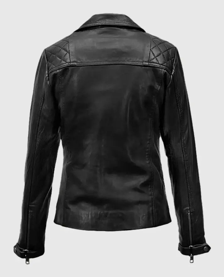 Lauren German Lucifer Black Leather Jacket