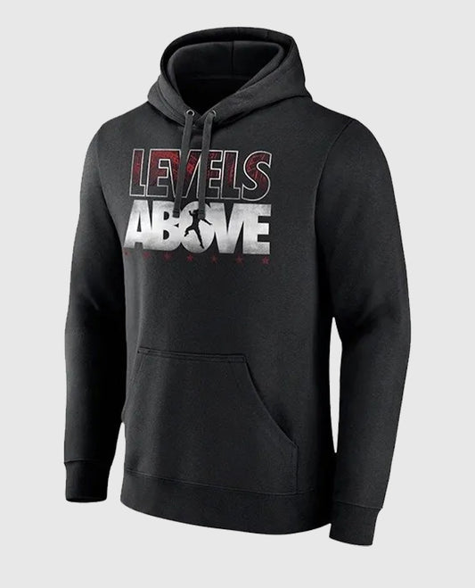 Roman Reigns Levels Above Black Hoodie