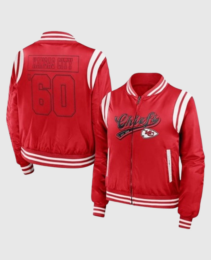 Super Bowl LVIII Taylor Swift Chiefs Jacket