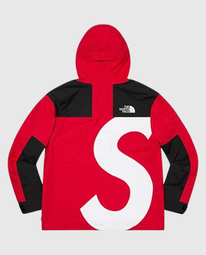 Supreme The North Face S Logo Mountain Nylon Red Jacket