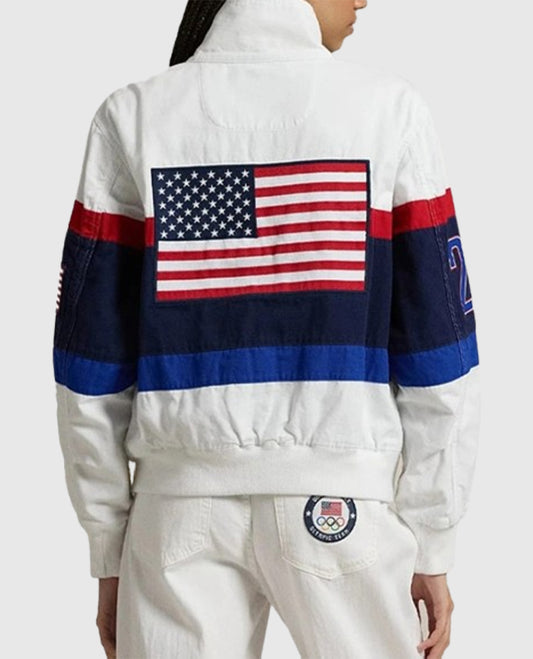 Team USA Closing Ceremony Racing Jacket