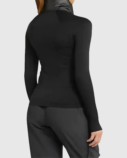 Womens Black Zella Hybrid Jacket