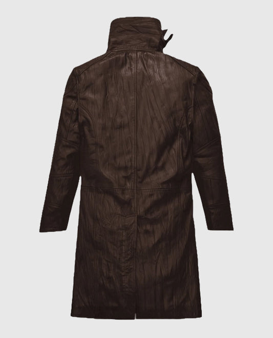 Wrinkled Ryan Gosling Blade Runner 2049 Brown Long Coat