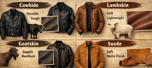 Types of Leather Used in Jackets and How to Choose the Best One