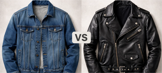 Denim vs Leather Jackets: The Ultimate Comparison Guide for 2025