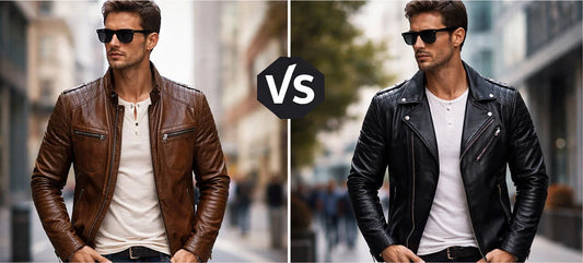 Brown vs Black Leather Jacket? Which Jacket Should You Buy in 2025