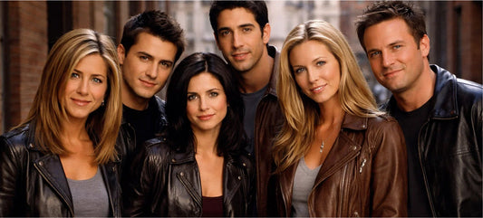 Friends TV Show Leather Jackets: How Iconic Characters Influenced Fashion