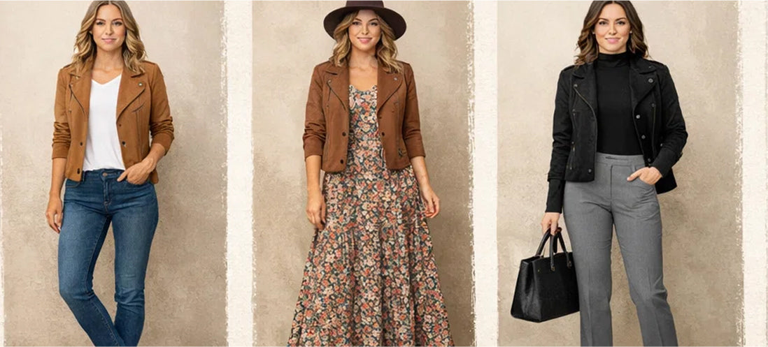 How to Wear a Women’s Suede Jacket: Outfit Ideas & Styling Tips