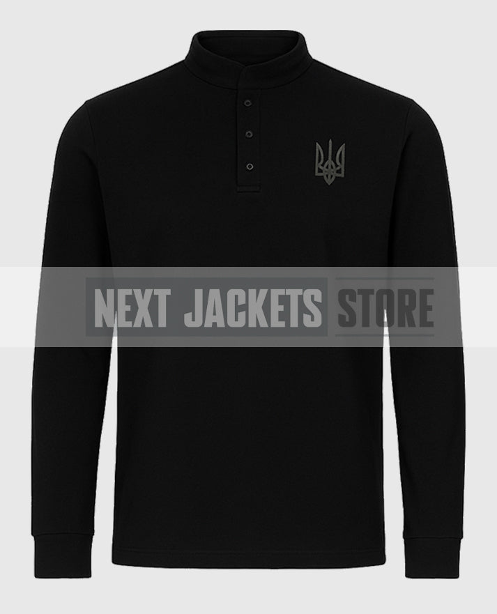 Zelensky Black Polo Shirt