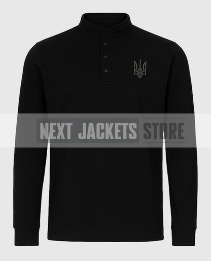 Zelensky Black Polo Shirt