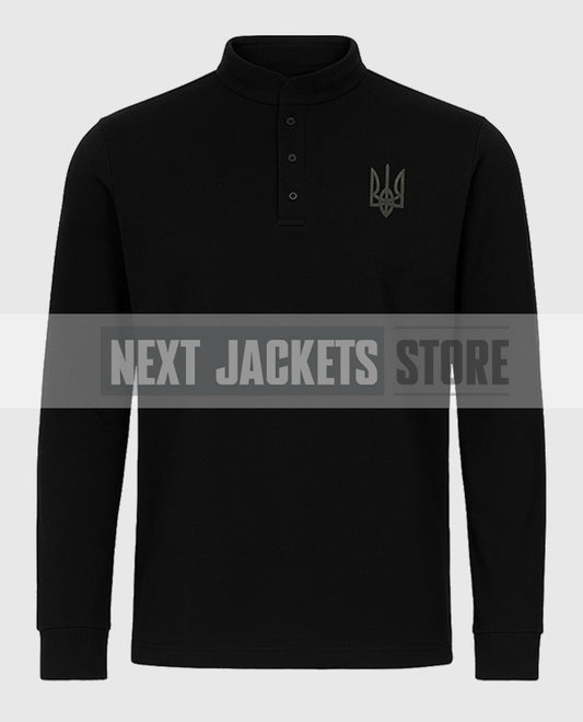 Zelensky Black Polo Shirt