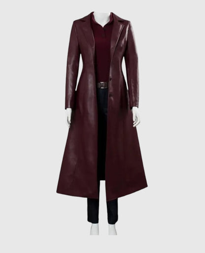 X-Men Jean Grey Trench Coat | Dark Phoenix Jean Grey Coat