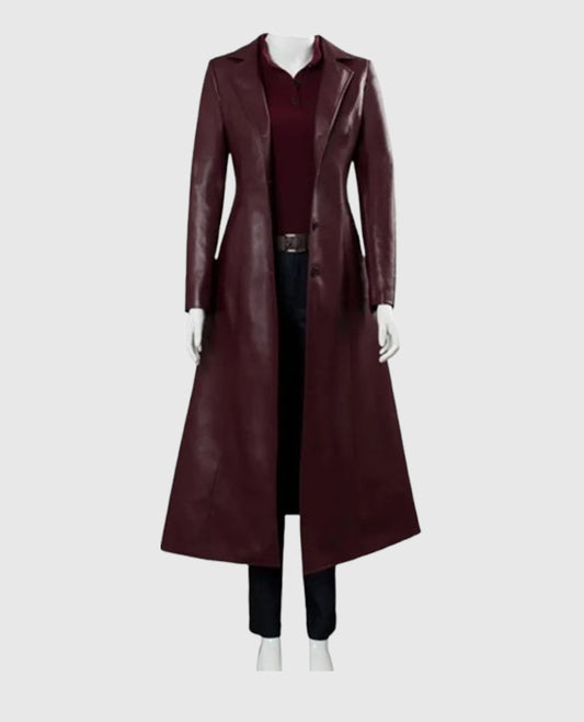 X-Men Jean Grey Trench Coat | Dark Phoenix Jean Grey Coat