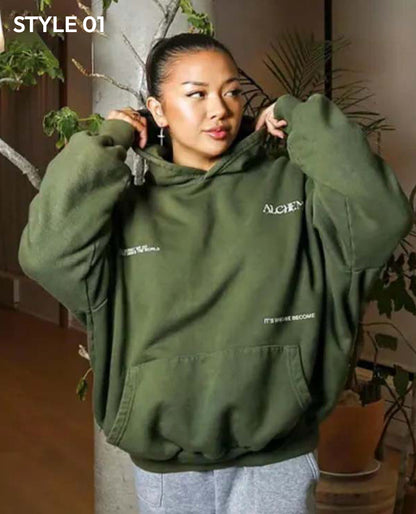Alchemai Hoodie | Bonsai Green Hoodie