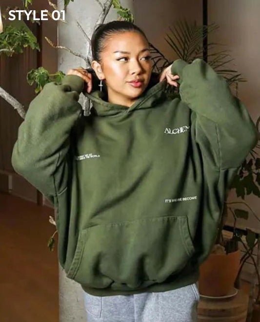 Alchemai Hoodie | Bonsai Green Hoodie