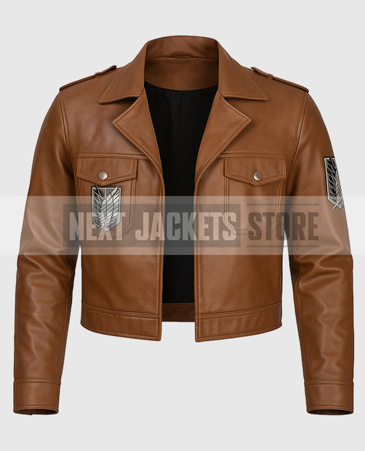 Attack on Titan Scouting Legion Leather Jacket