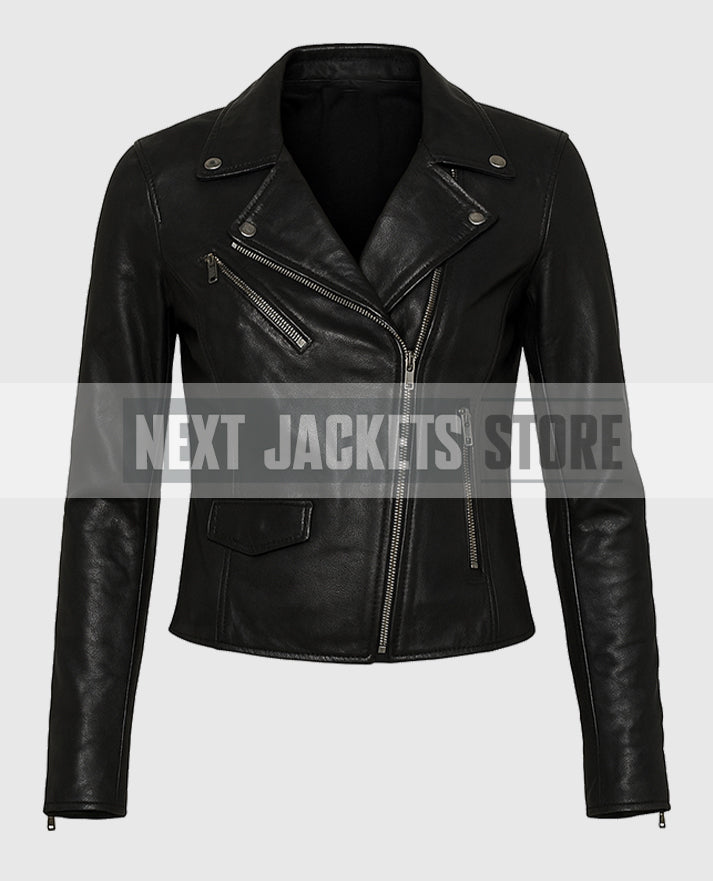 Jessica Henwick The Matrix Resurrections Leather Jacket