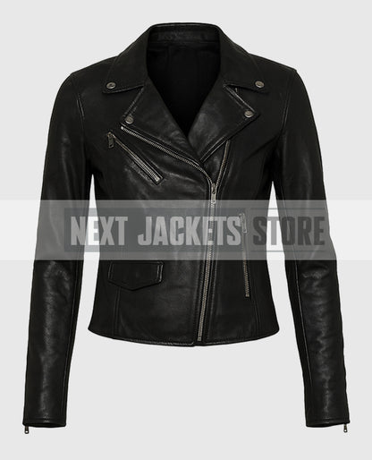 Jessica Henwick The Matrix Resurrections Leather Jacket