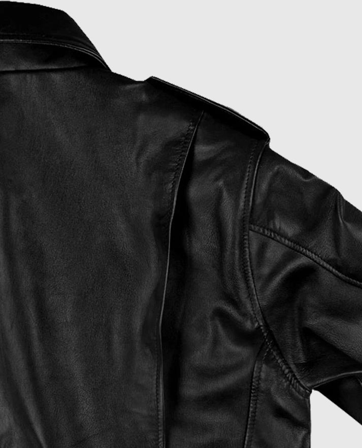 Men's Leather A2 Flight Bomber Jacket