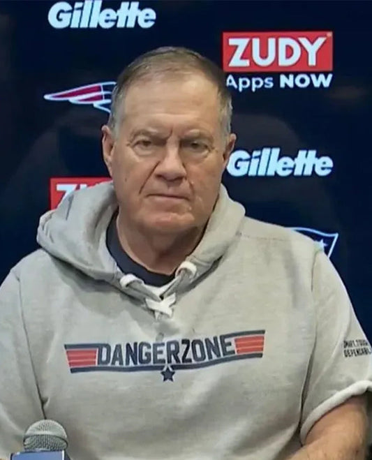 Bill Belichick Danger Zone Hoodie