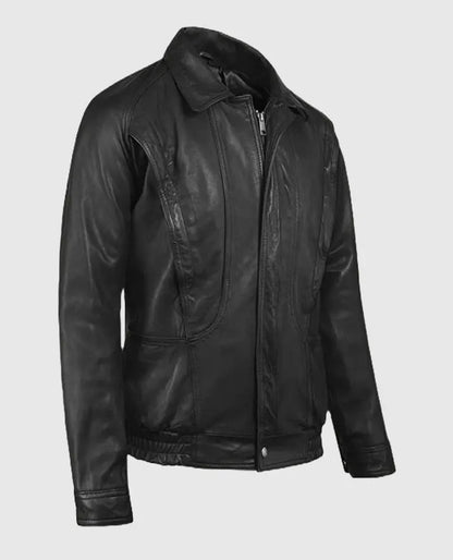 Men's Bomber Leather Vintage Jacket