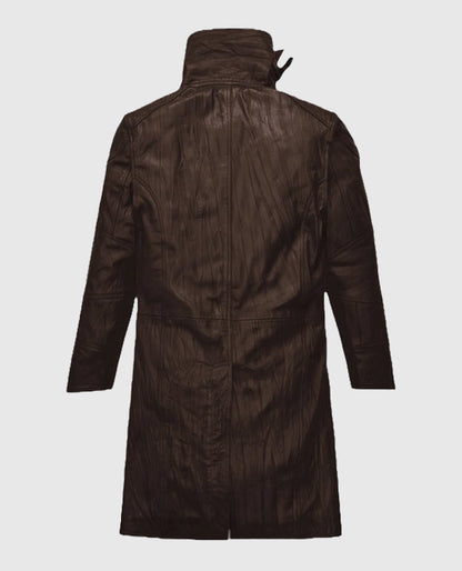 Wrinkled Brown Ryan Gosling Blade Runner 2049 Long Coat