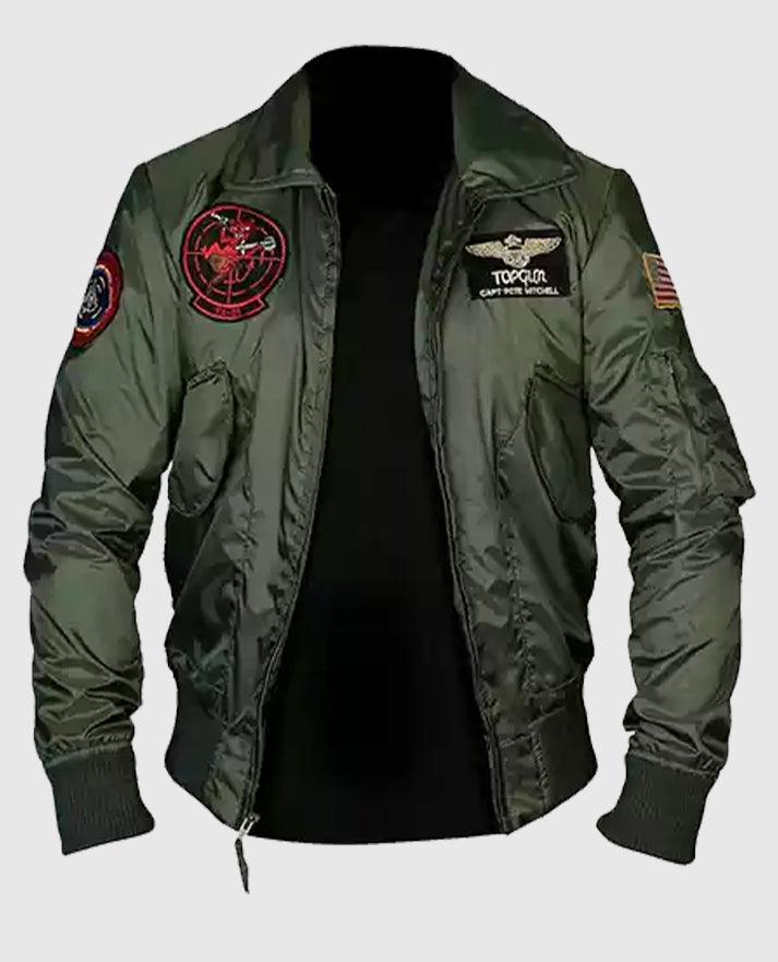 Top G-1 Flight Bomber Gun Mave-rick Jacket