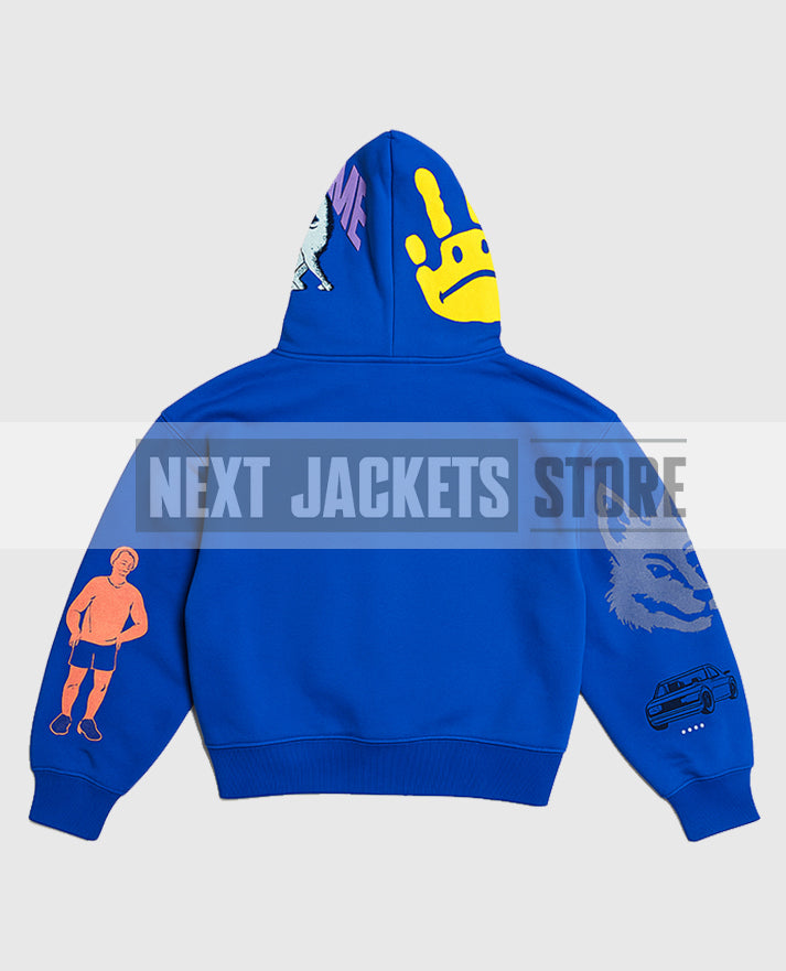 Drake Blue Hoodie