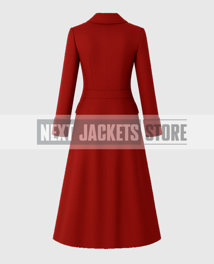 Princess Kate Middleton Red Coat