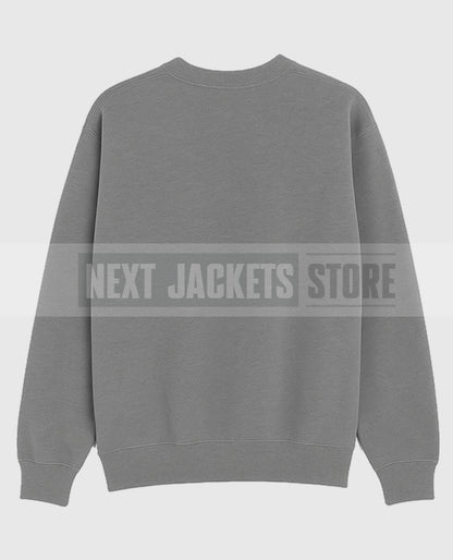 Shrinking S02 Christa Miller Grey Oversized Sweatshirt