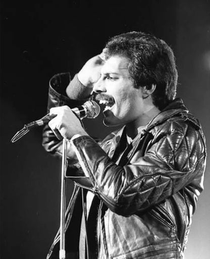 Freddie Mercury Black Leather Jacket