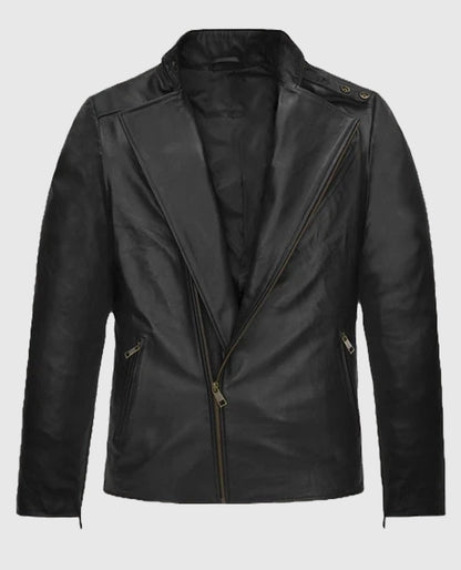 Tony Stark Iron Man Leather Jacket