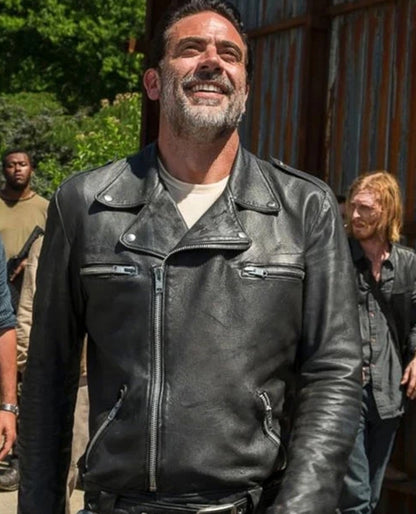 Jeffrey Morgan The Walking Dead Leather Jacket