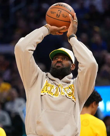LeBron James Klutch Beige Hoodie
