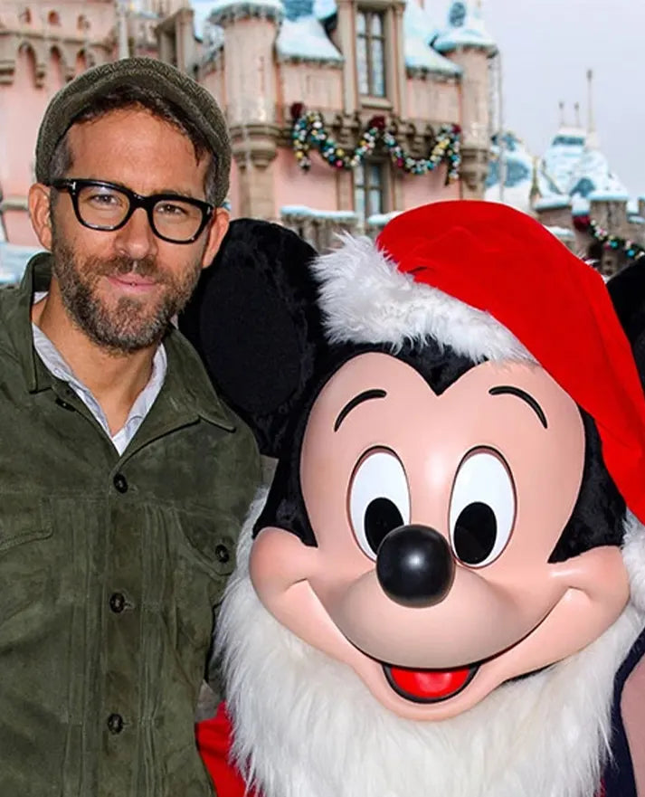 Ryan Reynolds Green Leather Jacket